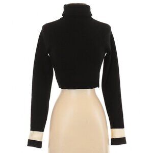 Zara cropped turtleneck sweater